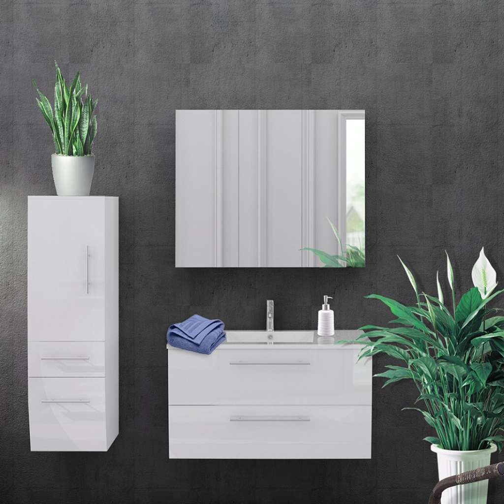 home24 Badezimmerset Peetu II (3-teilig)