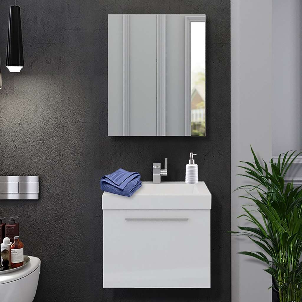 home24 Badezimmerset Mika (2-teilig)