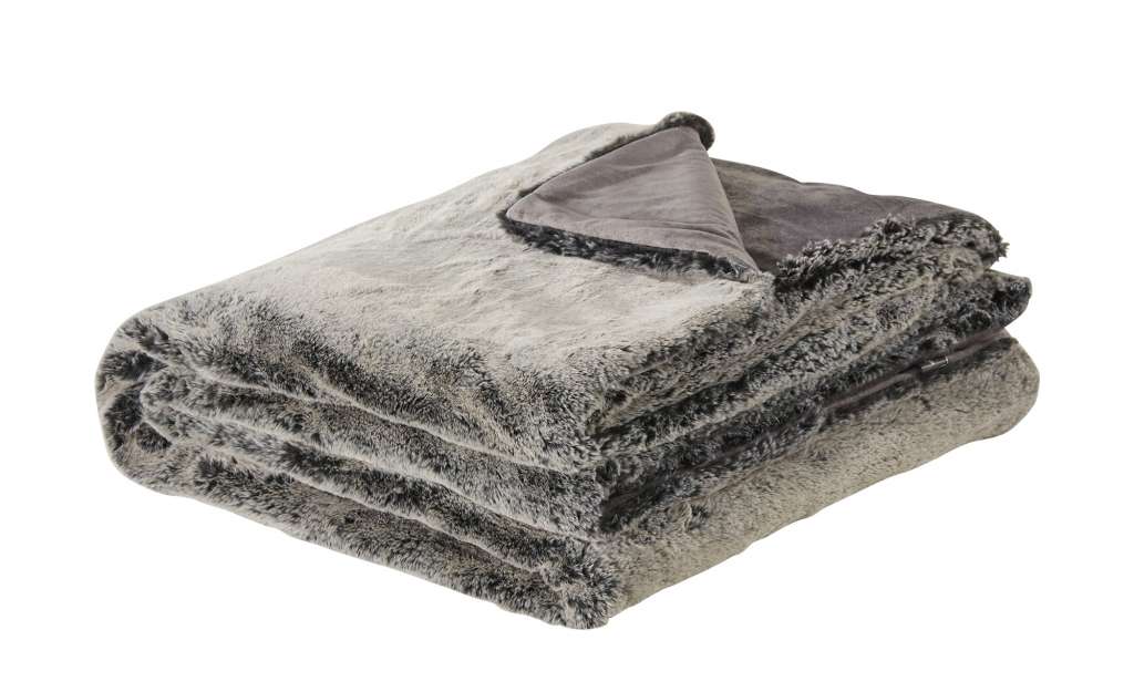 como Felldecke  Alice XL ¦ grau ¦ 100% Polyester Heimtextilien > Kuscheldecken - Höffner