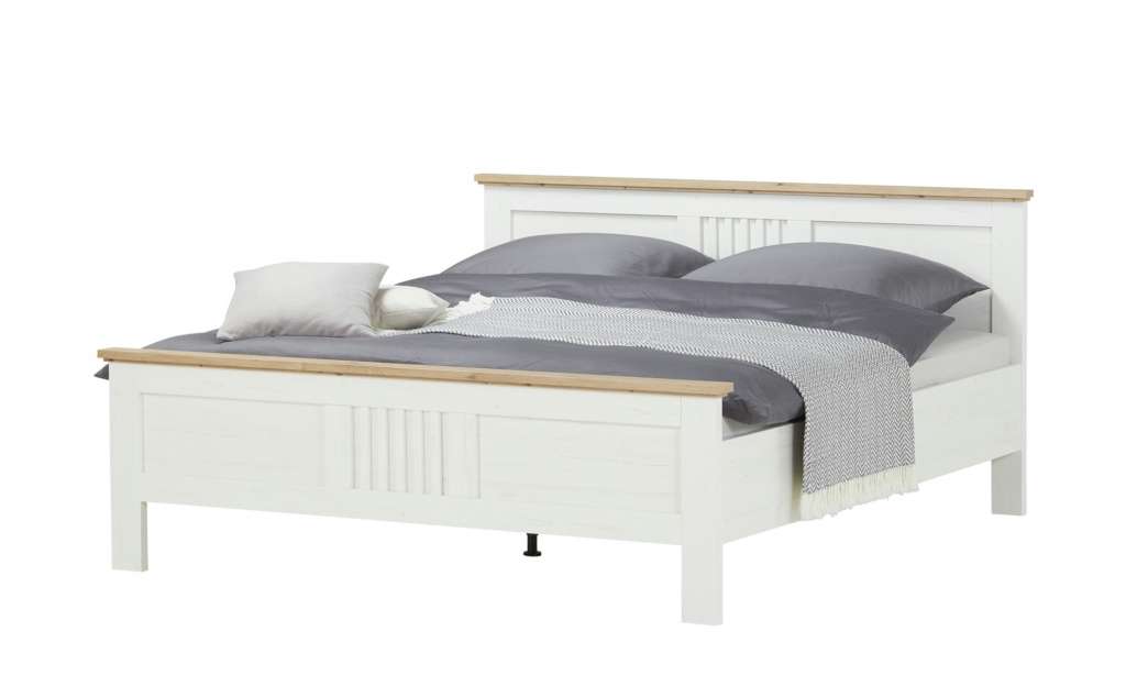 maison bleue Bettgestell 180x200 cm Trient ¦ weiß Betten > Futonbetten - Höffner