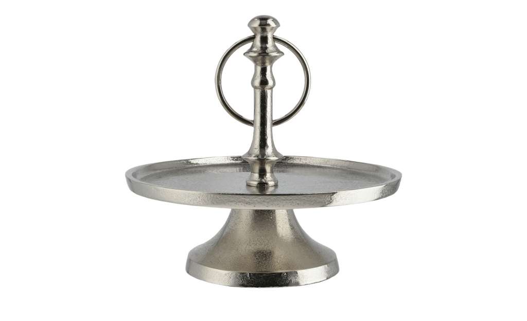 Etagere ¦ silber ¦ Aluminum Ø: 18 Geschirr > Etageren - Höffner