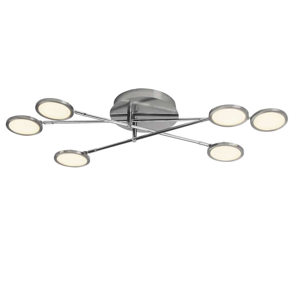 home24 LED-Deckenleuchte Pluto III