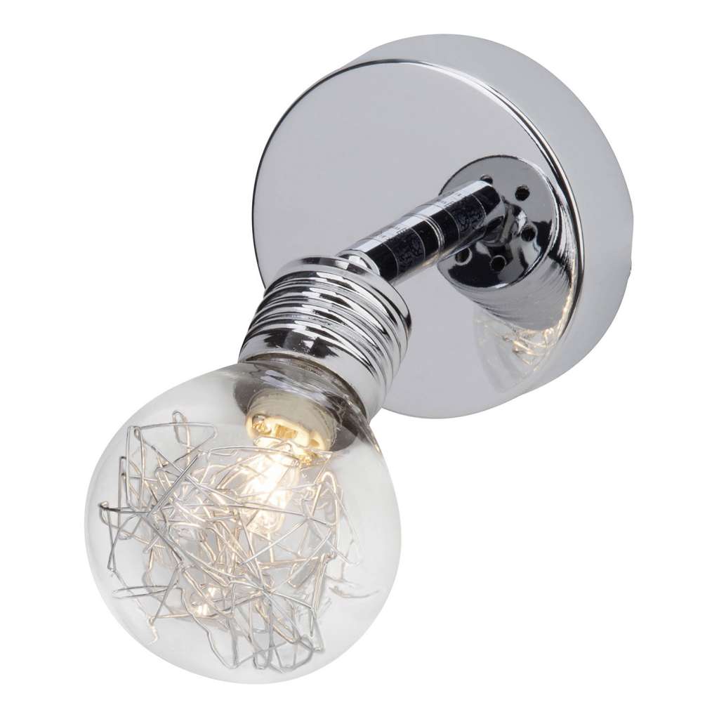 home24 Wandleuchte Bulb