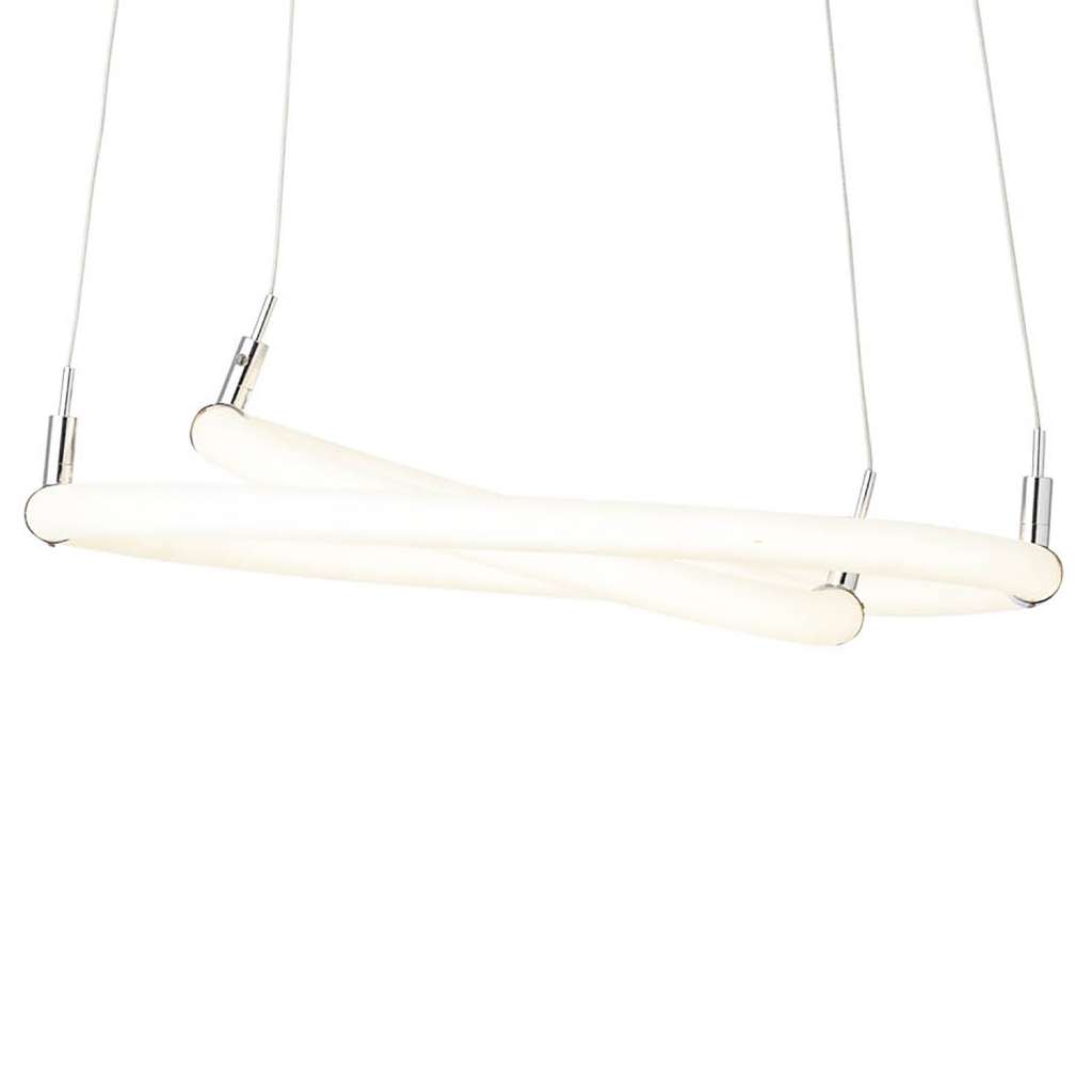 home24 LED-Pendelleuchte Fannlich
