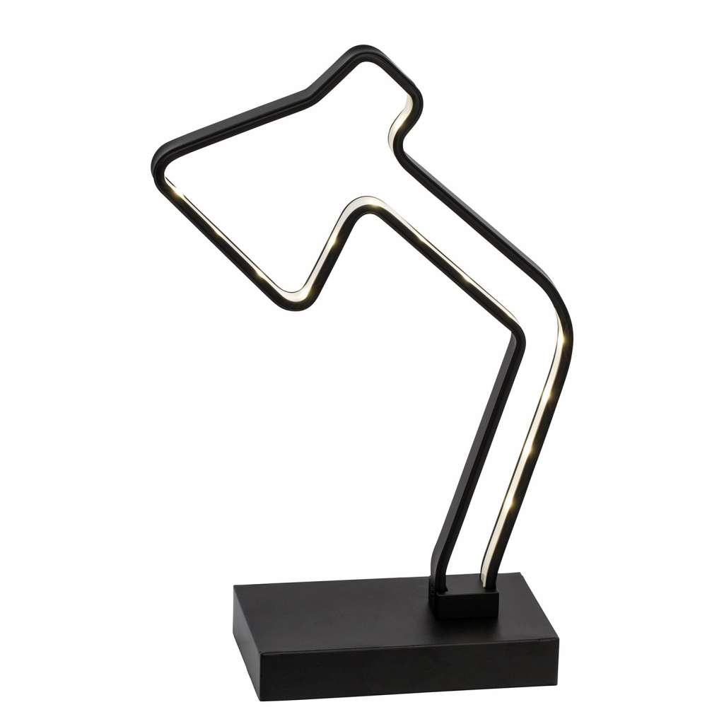home24 LED-Tischleuchte Lucia