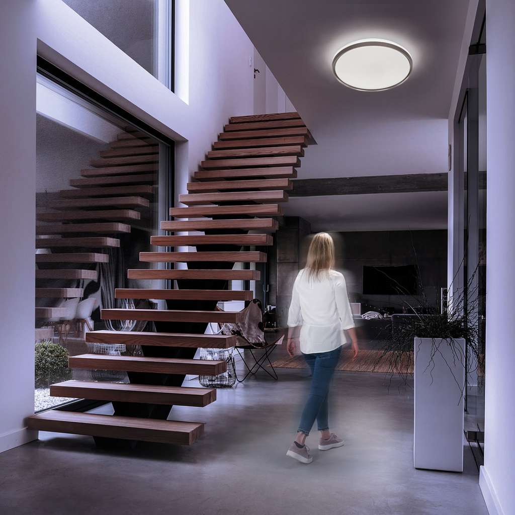 home24 LED-Deckenleuchte Aurelio