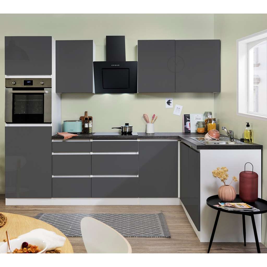 home24 Küchenzeile Bergun I (11-teilig)
