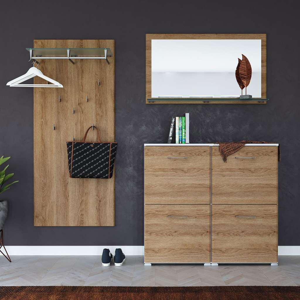 home24 Garderobenset Elite III (3-teilig)