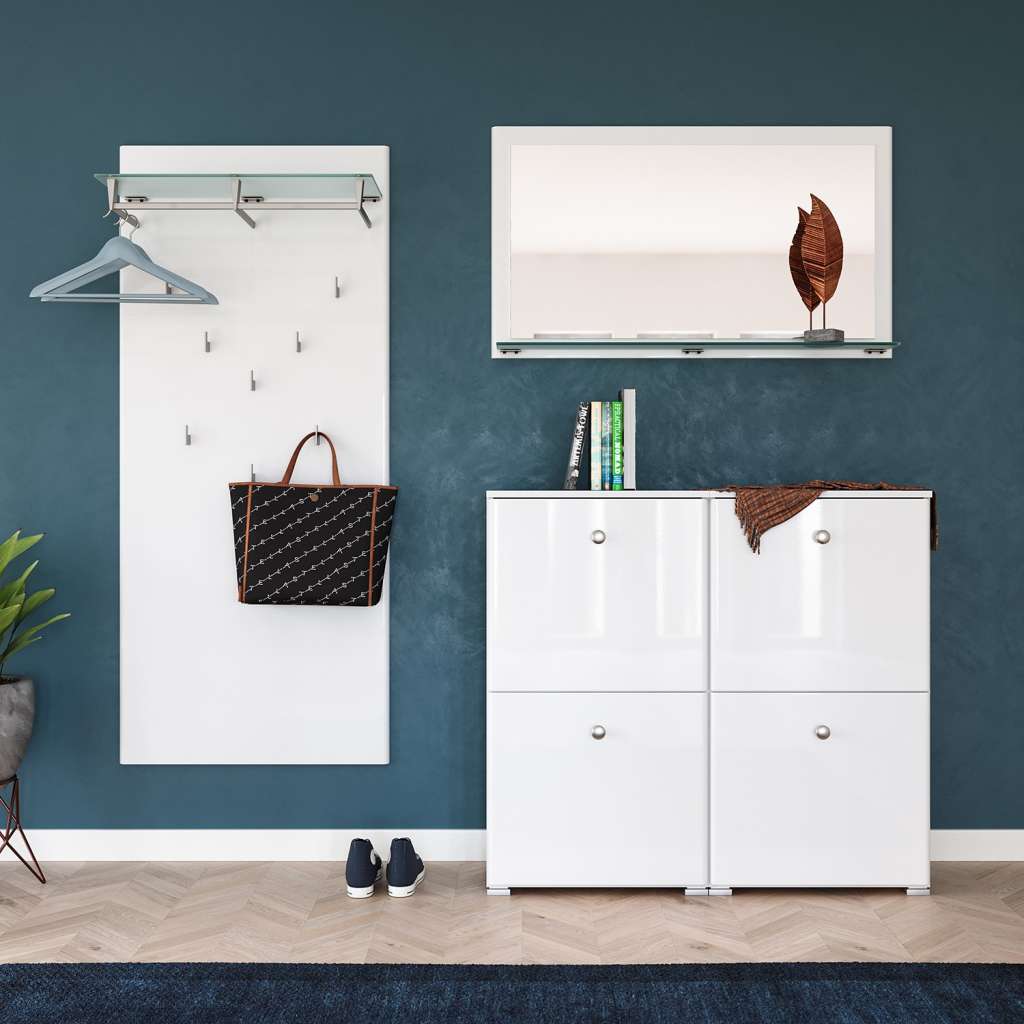 home24 Garderobenset Charme III (3-teilig)