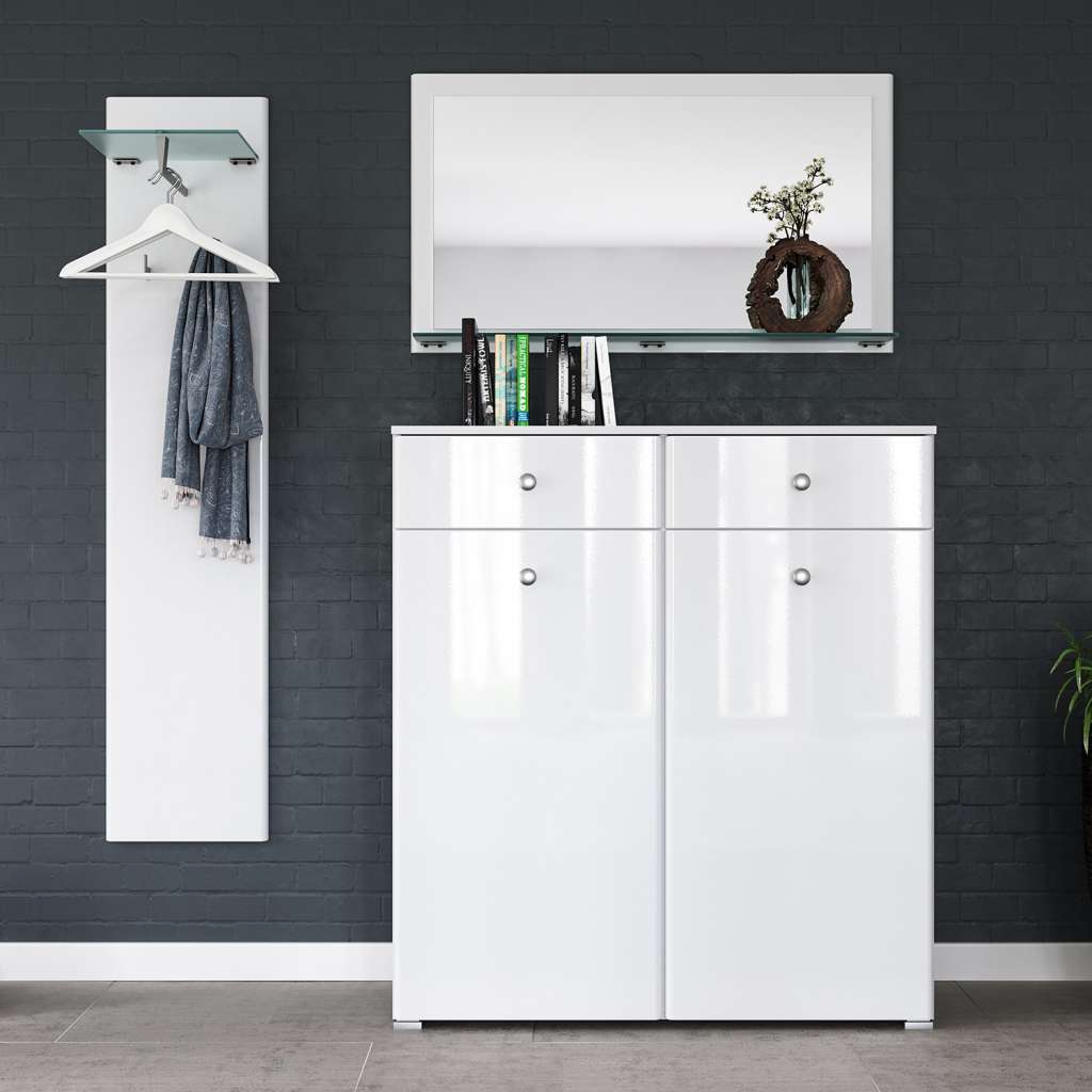 home24 Garderobenset Charme I (3-teilig)