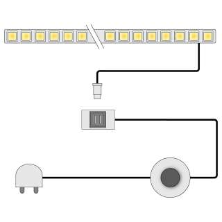 home24 LED-Beleuchtung Cocody