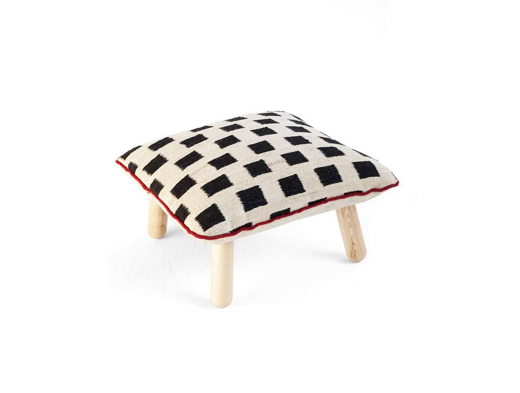 Nanimarquina - Mélange Pouf Hocker - Pattern 3 - indoor