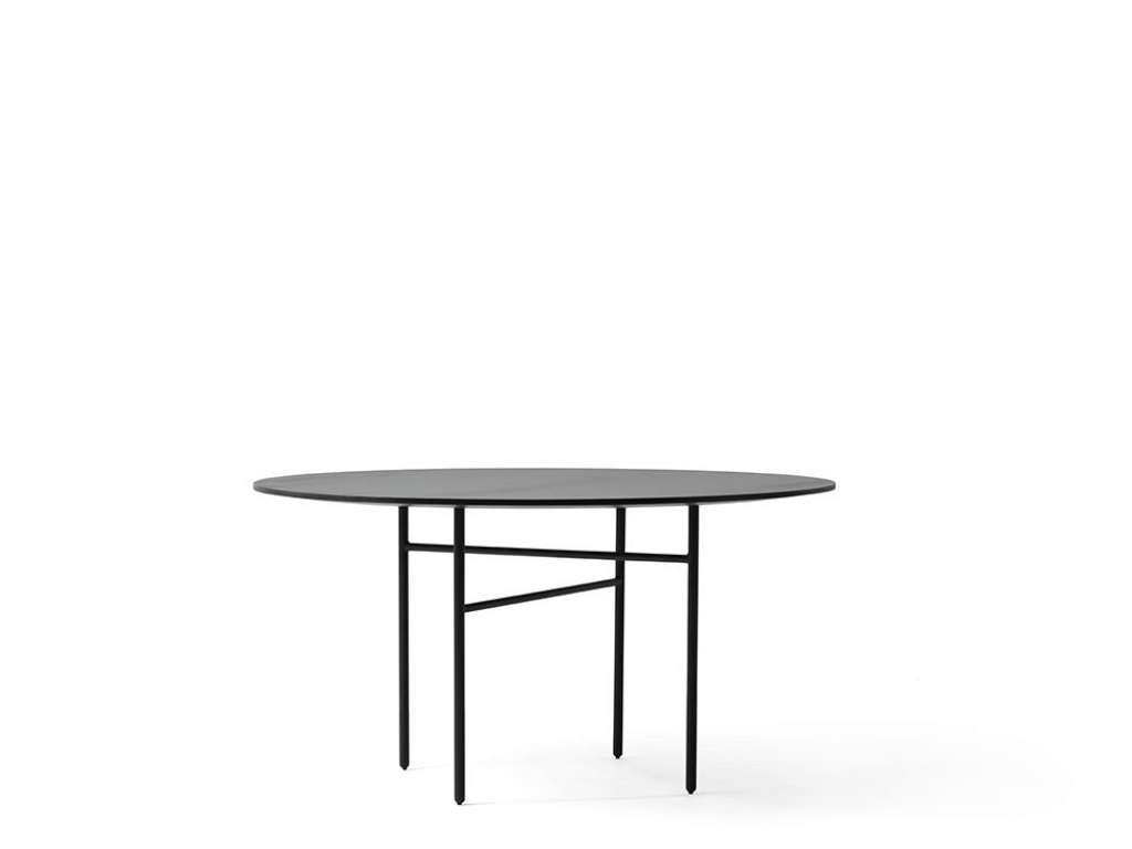 Menu - Snaregade Tisch - schwarz - rund - indoor