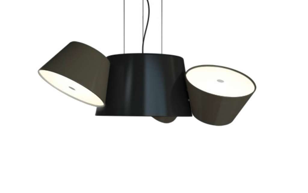 Marset - TAM TAM 3 Leuchte - Außenschirme graubraun - indoor