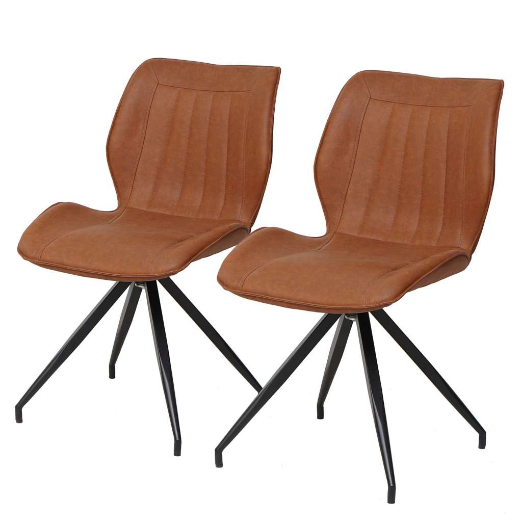 home24 Esszimmerstuhl Rohan (2er-Set)