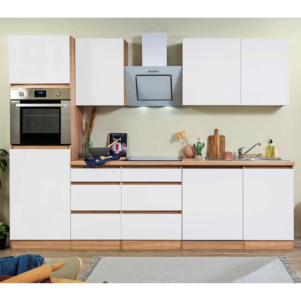 home24 Küchenzeile Melano II (9-teilig)