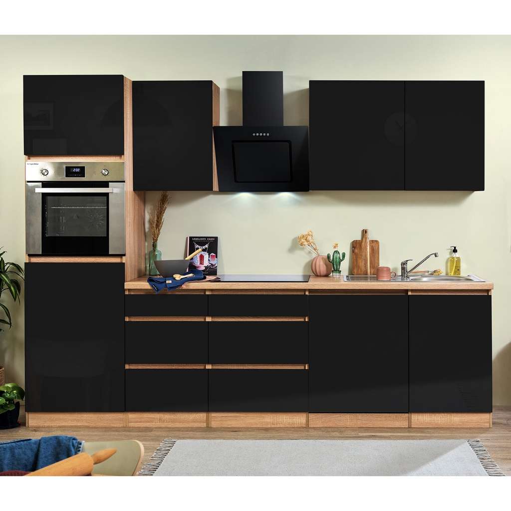 home24 Küchenzeile Melano II (9-teilig)