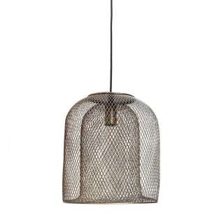 Metall Hängelampe in Messingfarben Industry und Loft Stil