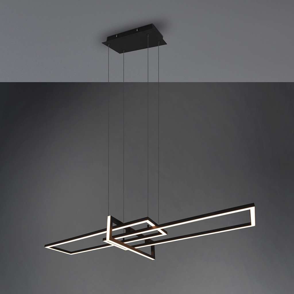 home24 LED-Pendelleuchte Salinas