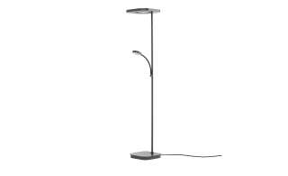 Wofi LED-Deckenfluter, 3-flammig, Dunkelgrau ¦ grau Lampen & Leuchten > Innenleuchten > Stehlampen - Höffner