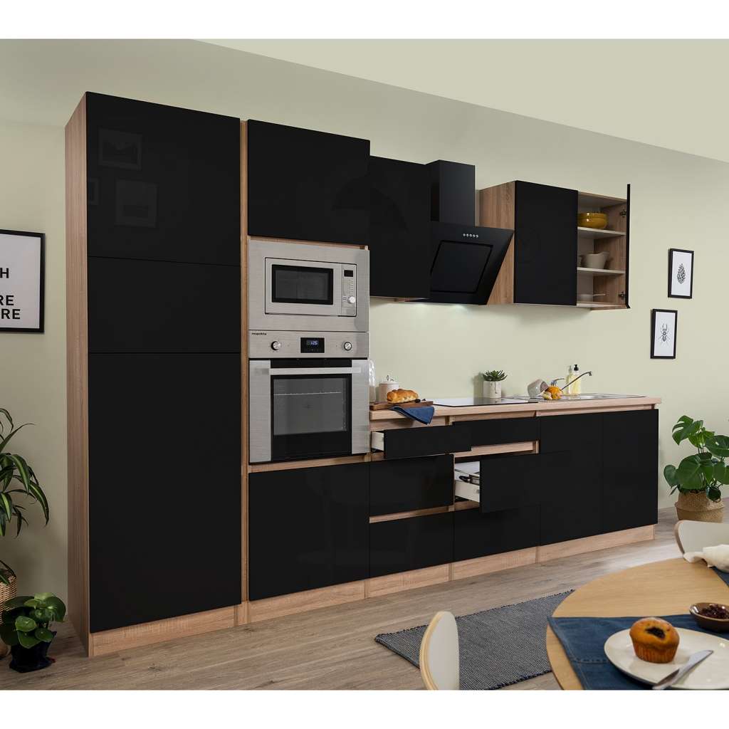 home24 Küchenzeile Melano II (9-teilig)