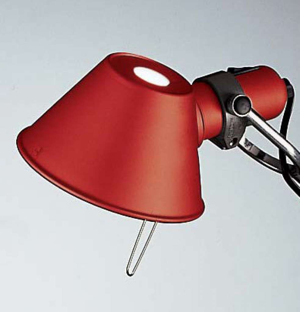Artemide - Tolomeo Micro Pinza Klemmleuchte - rot - indoor