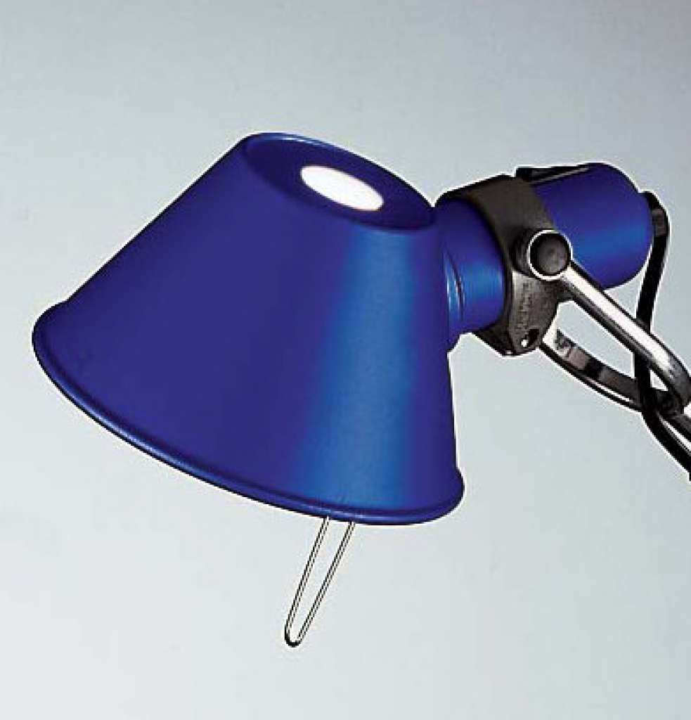 Artemide - Tolomeo Micro Pinza Klemmleuchte - blau - indoor