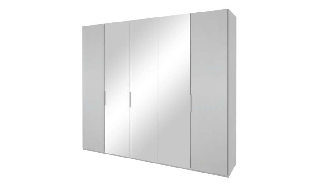 Drehtürenschrank  Preston ¦ grau Schränke > Schranksysteme - Höffner