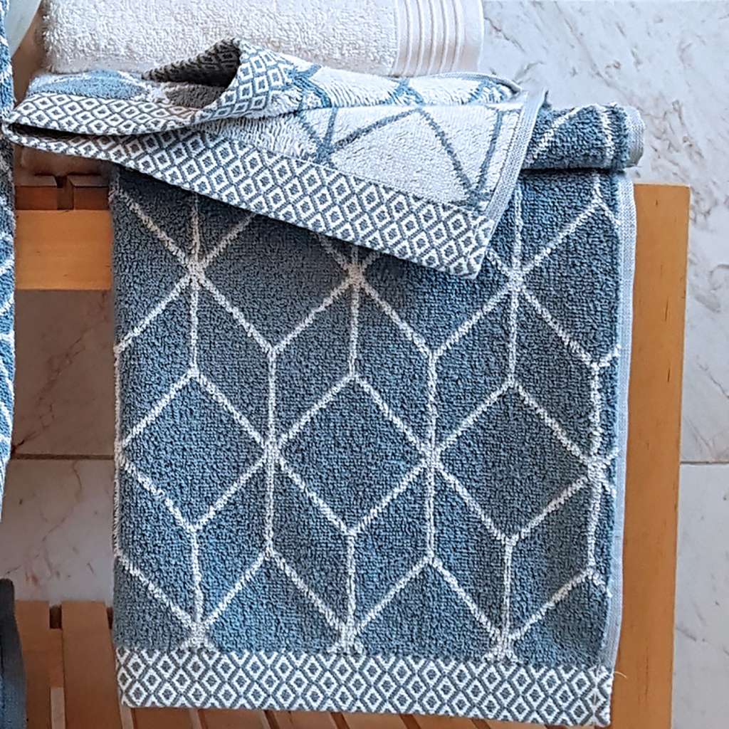 home24 Handtücher Design Jacquard II (2er-Set)