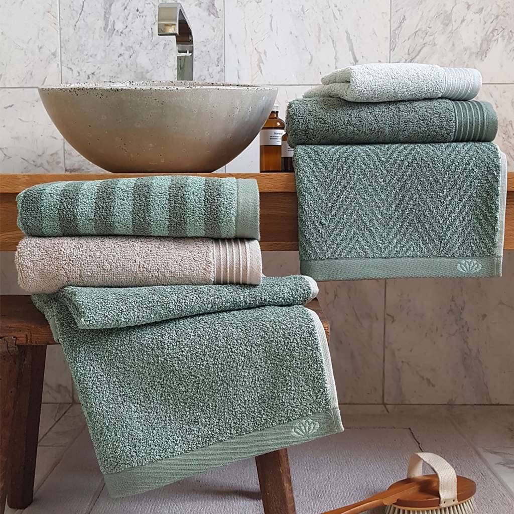 home24 Handtuch Homely Jacquard II (2er-Set)