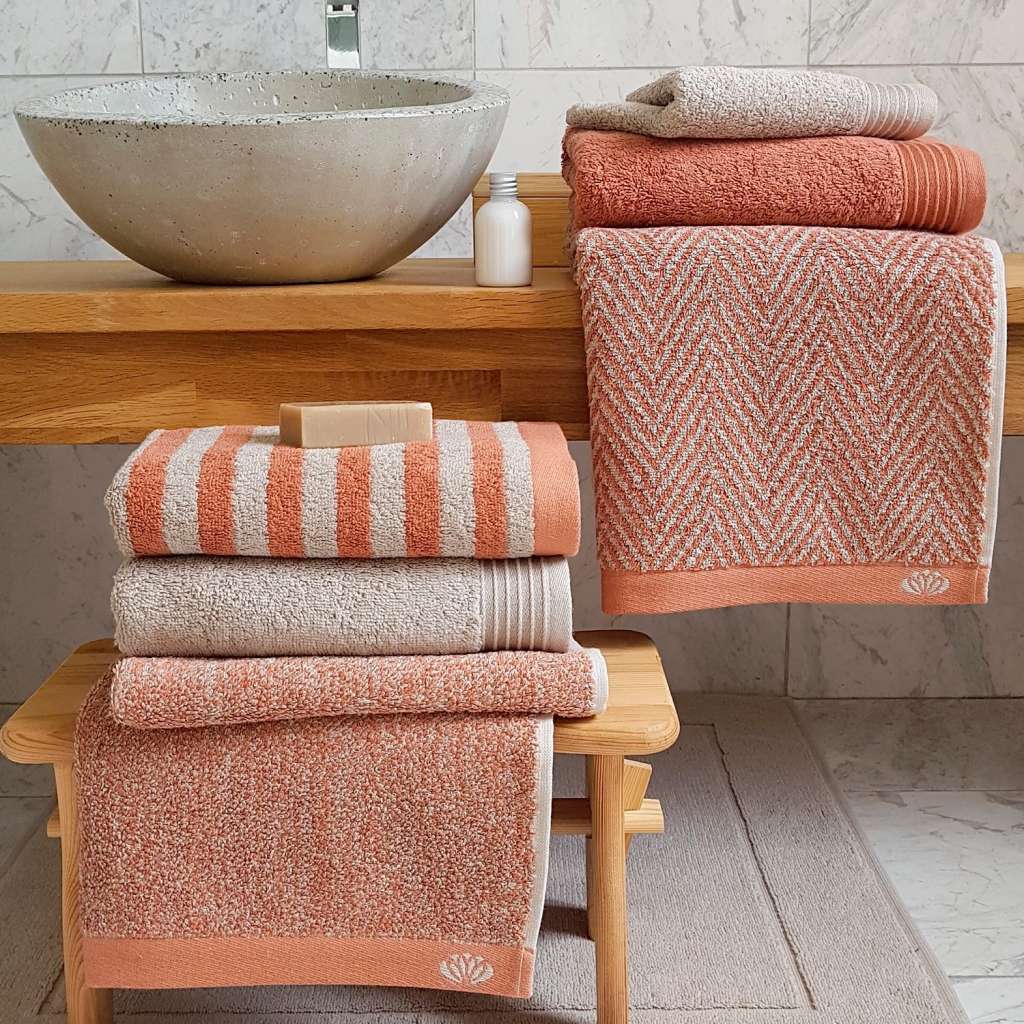 home24 Handtuch Homely Jacquard II (2er-Set)