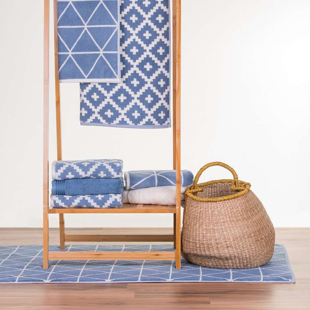 home24 Duschtuch Graphics Raute I
