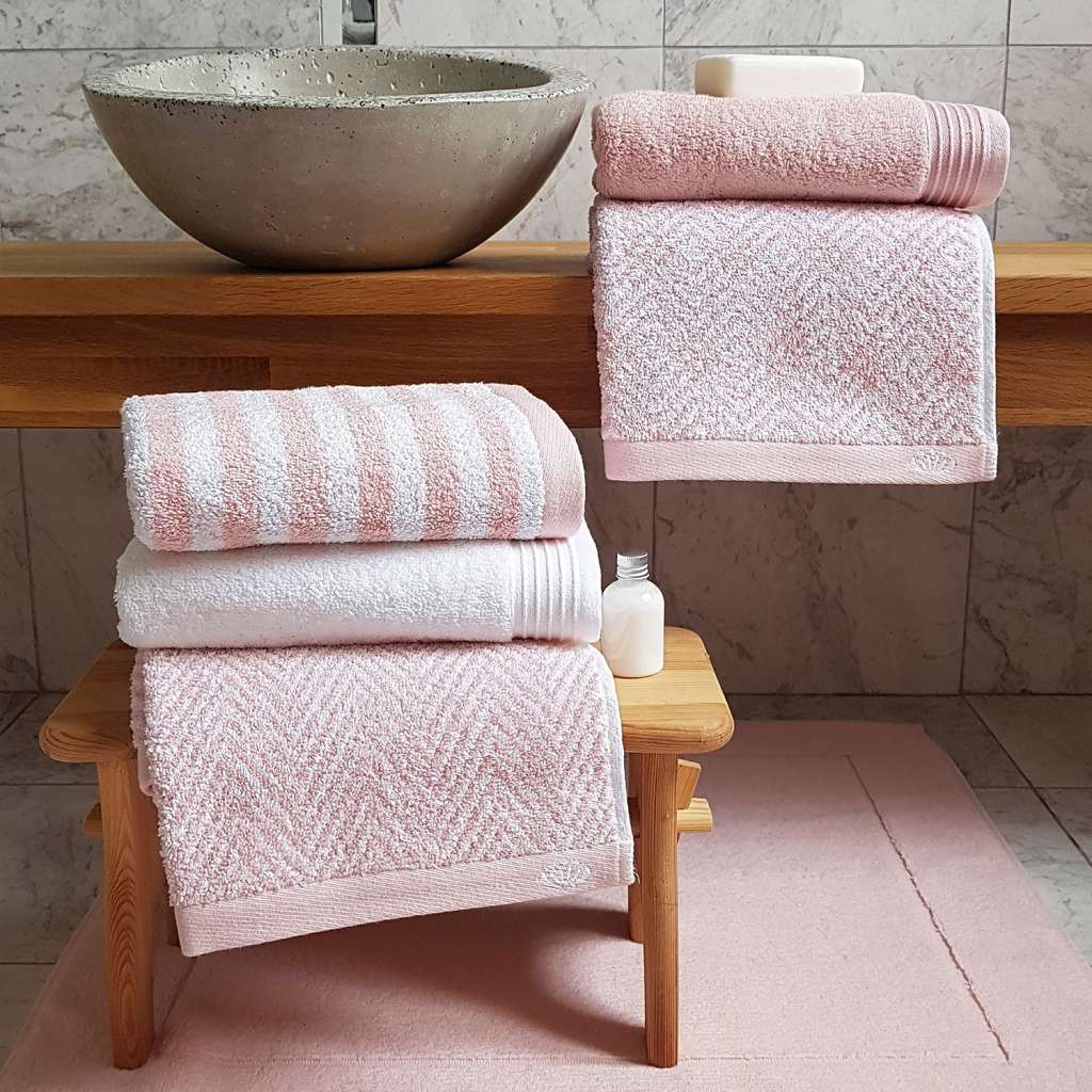 home24 Handtuch Lifestyle Streifen (2er-Set)