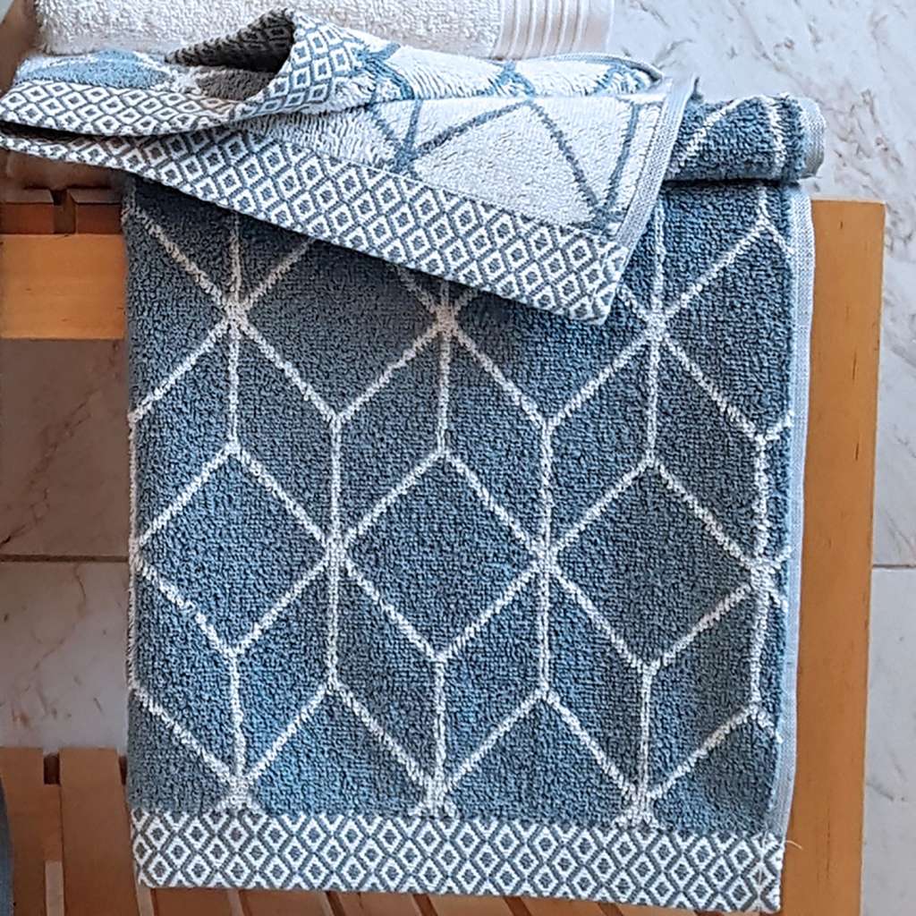 home24 Duschtuch Design Jacquard II