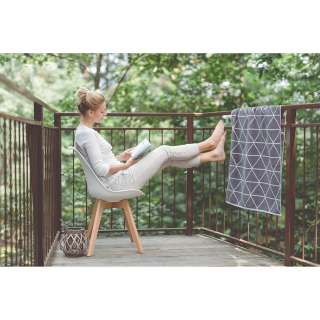 home24 Handtuch Graphics Triangle (2er-Set)