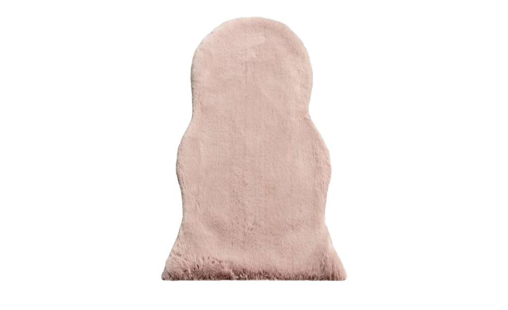 HOME STORY Kunstfell Tierfellform Bunny Soft ¦ rosa/pink ¦ Synthethische Fasern Aktuelle Gutschein Aktion > Schlafzimmer Aktion - Höffner