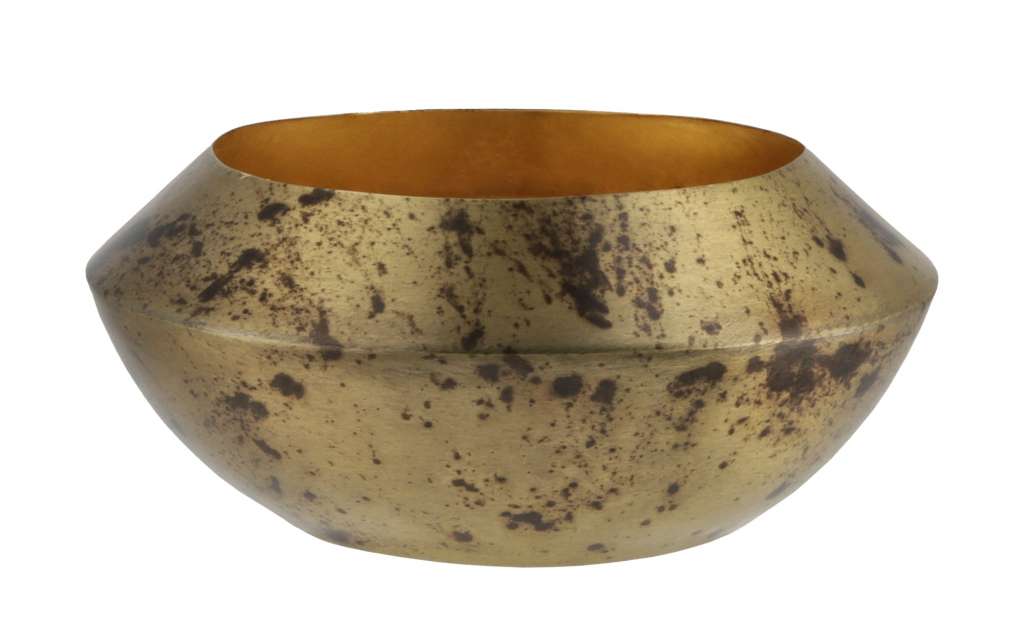 Teelichthalter ¦ gold ¦ Metall Ø: 13 Dekoration > Kerzen & Lichter > Kerzenständer - Höffner
