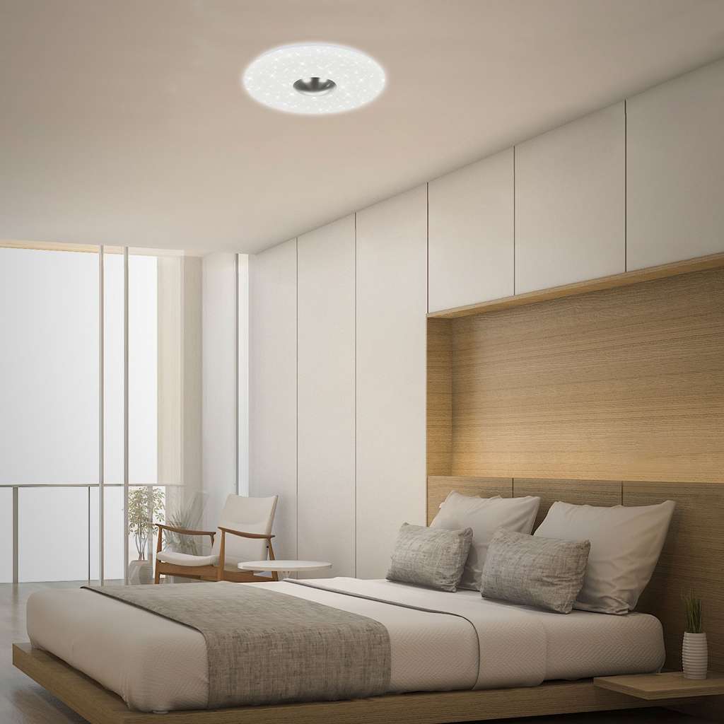 home24 LED-Deckenleuchte Nalu