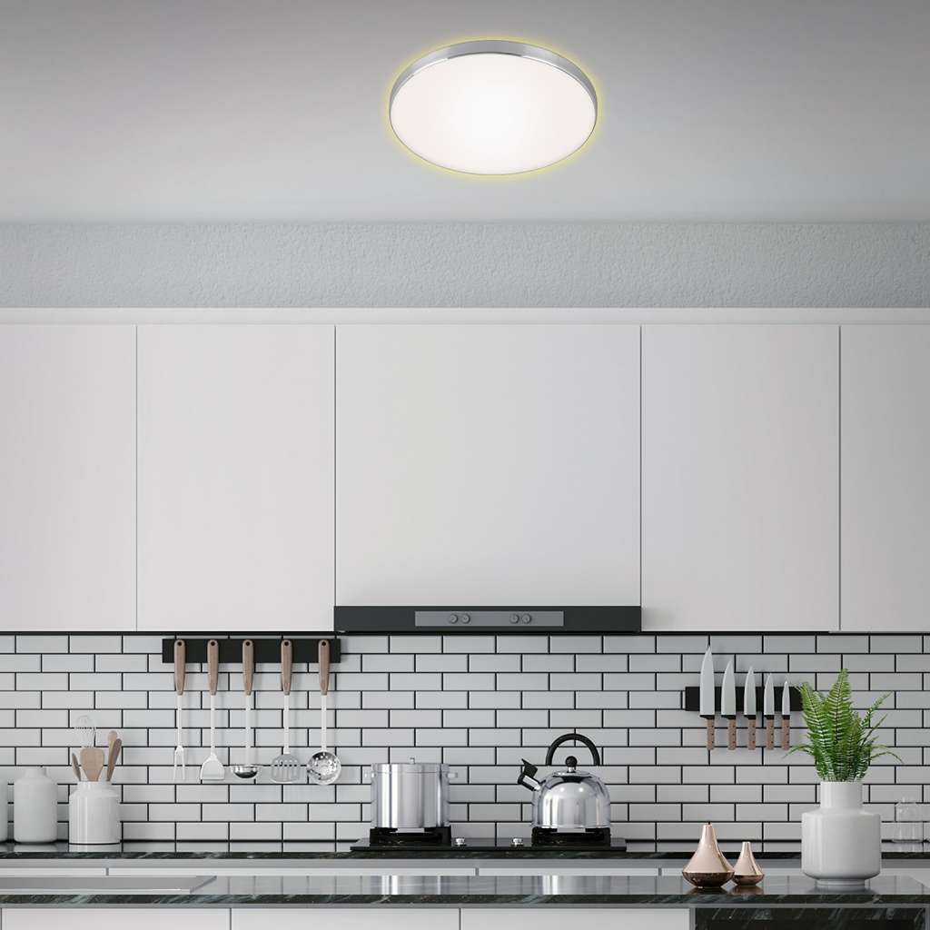 home24 LED-Deckenleuchte Flet