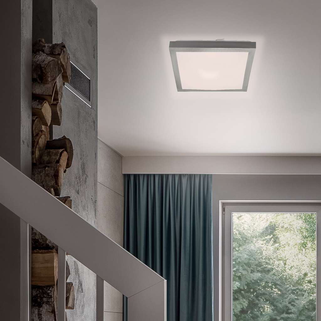 home24 LED-Deckenleuchte Fledo