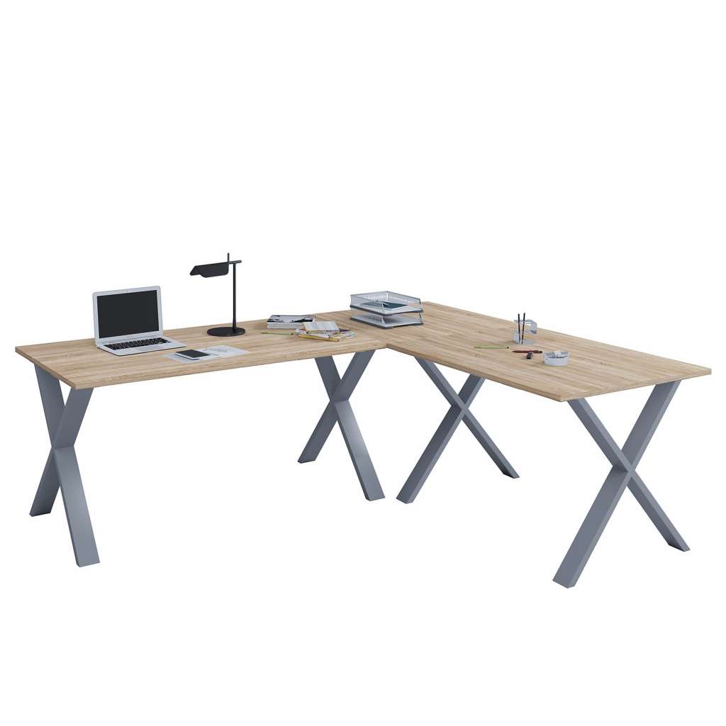 home24 Eckschreibtisch Lona