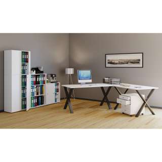 home24 Eckschreibtisch Lona