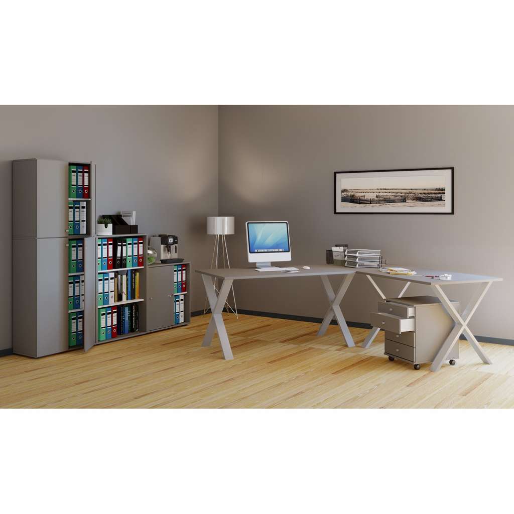 home24 Eckschreibtisch Lona