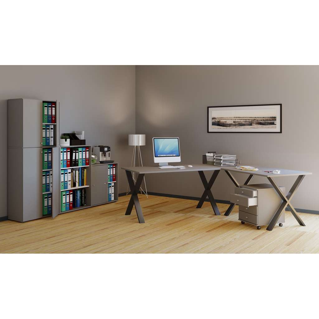 home24 Eckschreibtisch Lona