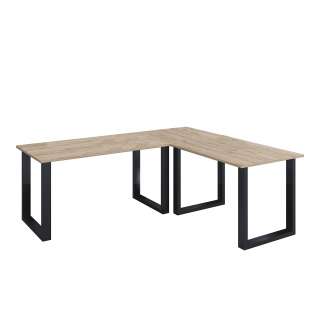 home24 Eckschreibtisch Lona