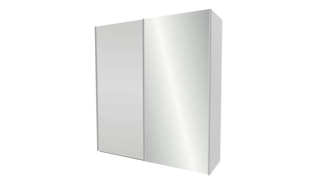 Schwebetürenschrank  Preston ¦ grau Schränke > Kleiderschränke > Schwebetürenschränke - Höffner