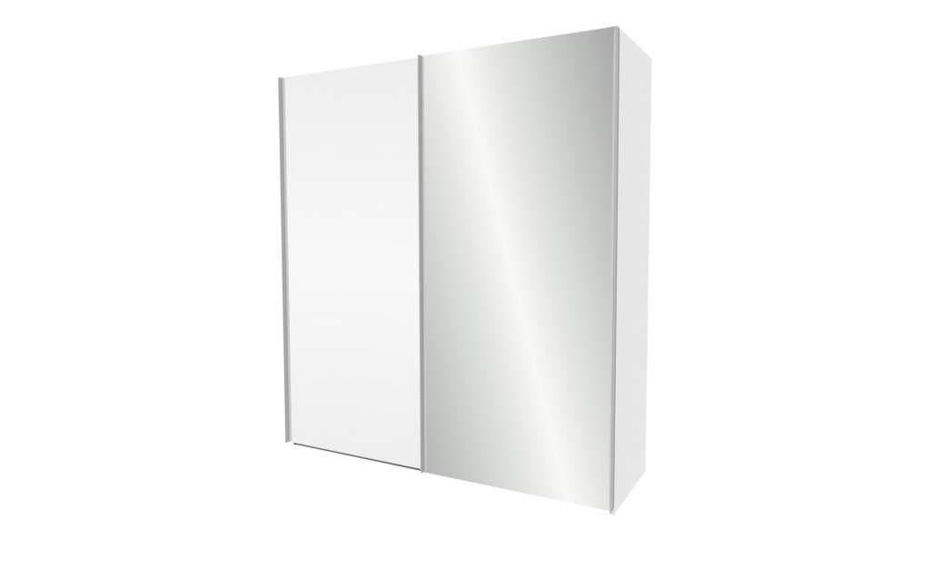 Schwebetürenschrank  Preston ¦ weiß Schränke > Kleiderschränke > Schwebetürenschränke - Höffner