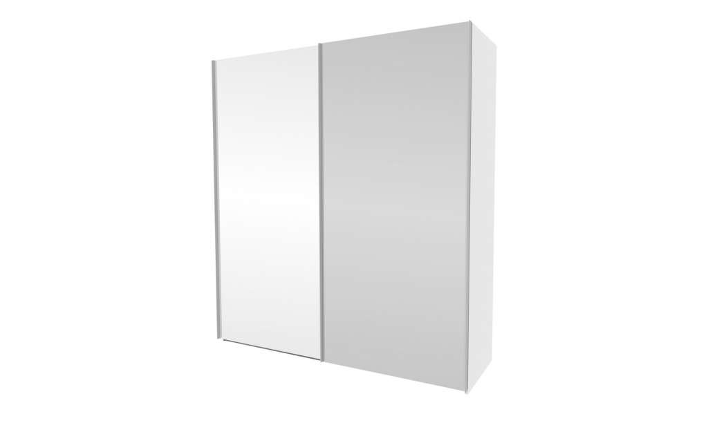 Schwebetürenschrank  Preston ¦ weiß Schränke > Kleiderschränke > Schwebetürenschränke - Höffner