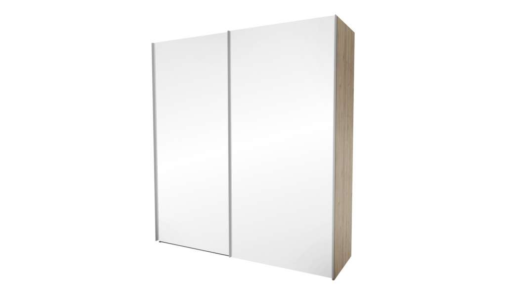 Schwebetürenschrank  Preston ¦ weiß Schränke > Kleiderschränke > Schwebetürenschränke - Höffner