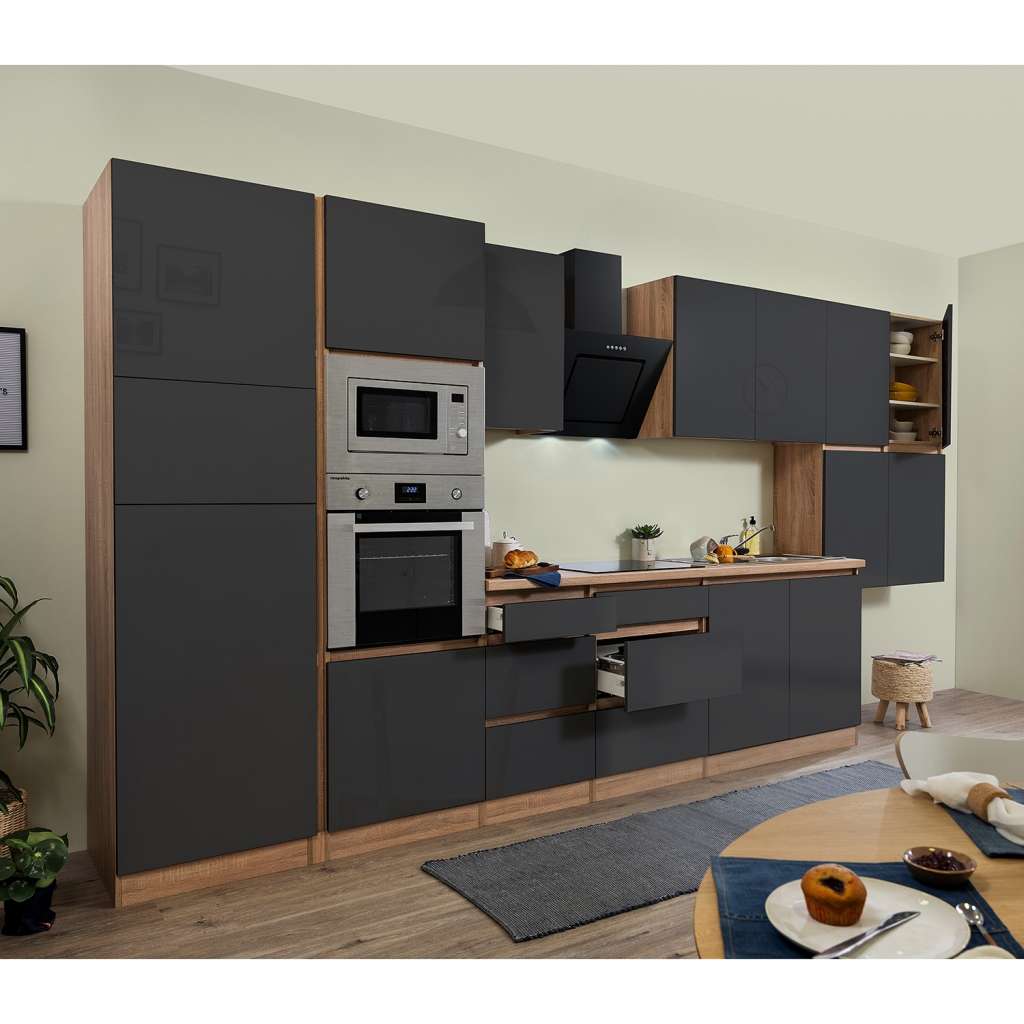 home24 Küchenzeile Melano VI (9-teilig)